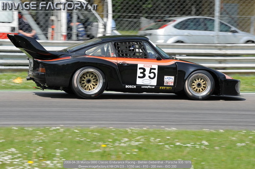 2008-04-26 Monza 0880 Classic Endurance Racing - Biehler-Siebenthal - Porsche 935 1979